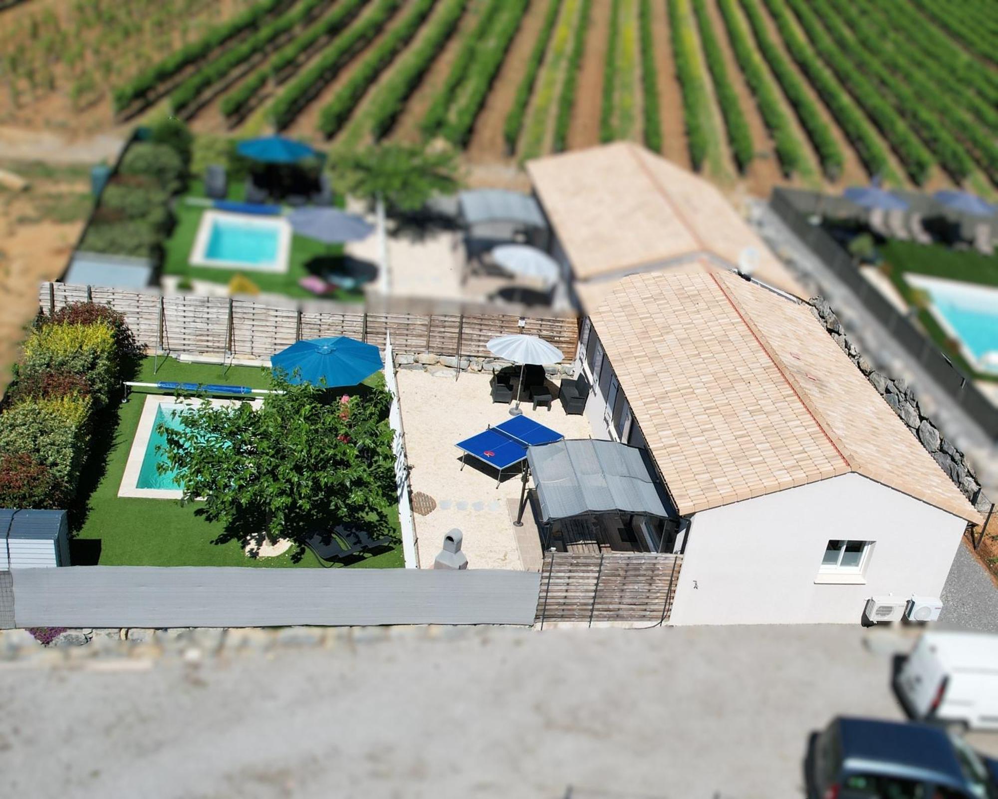 En Ardeche, Gite L'Odyssee Climatise Avec Sa Piscine Privee Et Chauffee Joyeuse Ngoại thất bức ảnh