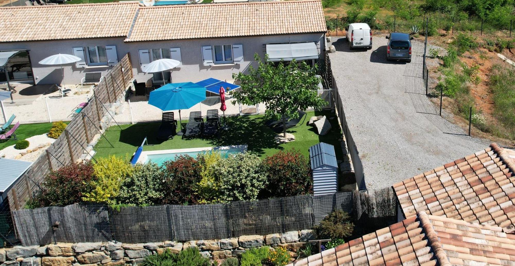 En Ardeche, Gite L'Odyssee Climatise Avec Sa Piscine Privee Et Chauffee Joyeuse Ngoại thất bức ảnh